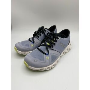 On Women's Cloud X 3 Sneakers, Nimbus | White, 5 Medium US